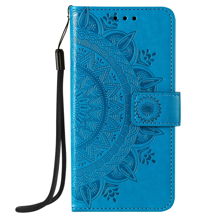 For iPhone 12 Pro Max Totem Flower Embossed Horizontal Flip TPU + PU Leather Case with Holder & Card Slots & Wallet