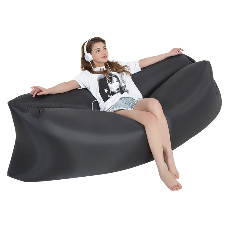 Outdoor Portable Lazy Water Inflatable Sofa Beach Grass Air Bed, Size: 200 x 70cm