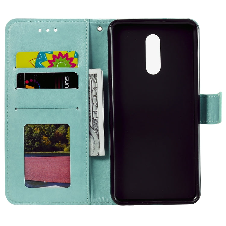 For LG Stylo 5 Totem Flower Embossed Horizontal Flip TPU + PU Leather Case with Holder & Card Slots & Wallet