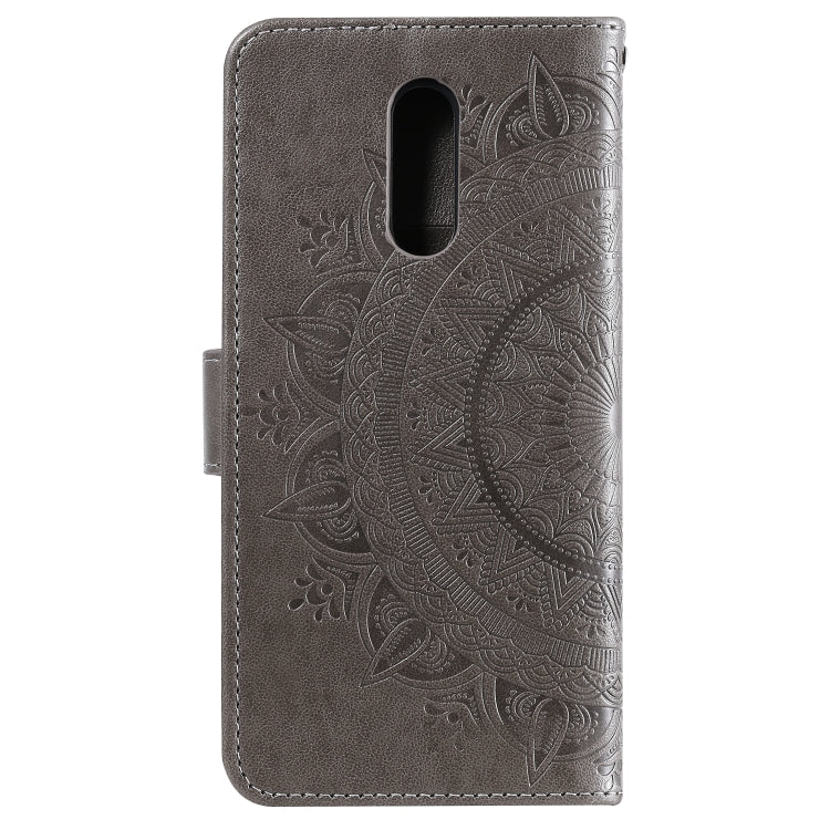 For LG Stylo 5 Totem Flower Embossed Horizontal Flip TPU + PU Leather Case with Holder & Card Slots & Wallet