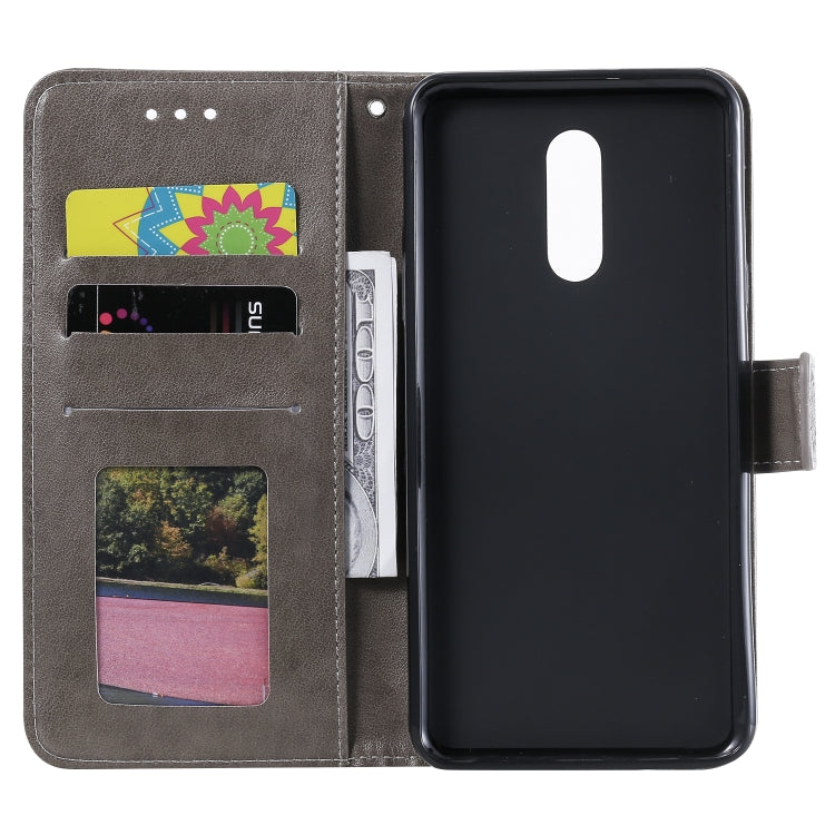 For LG Stylo 5 Totem Flower Embossed Horizontal Flip TPU + PU Leather Case with Holder & Card Slots & Wallet