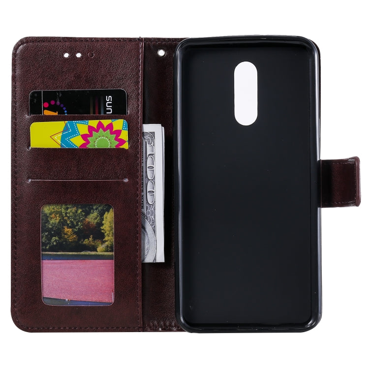 For LG Stylo 5 Totem Flower Embossed Horizontal Flip TPU + PU Leather Case with Holder & Card Slots & Wallet