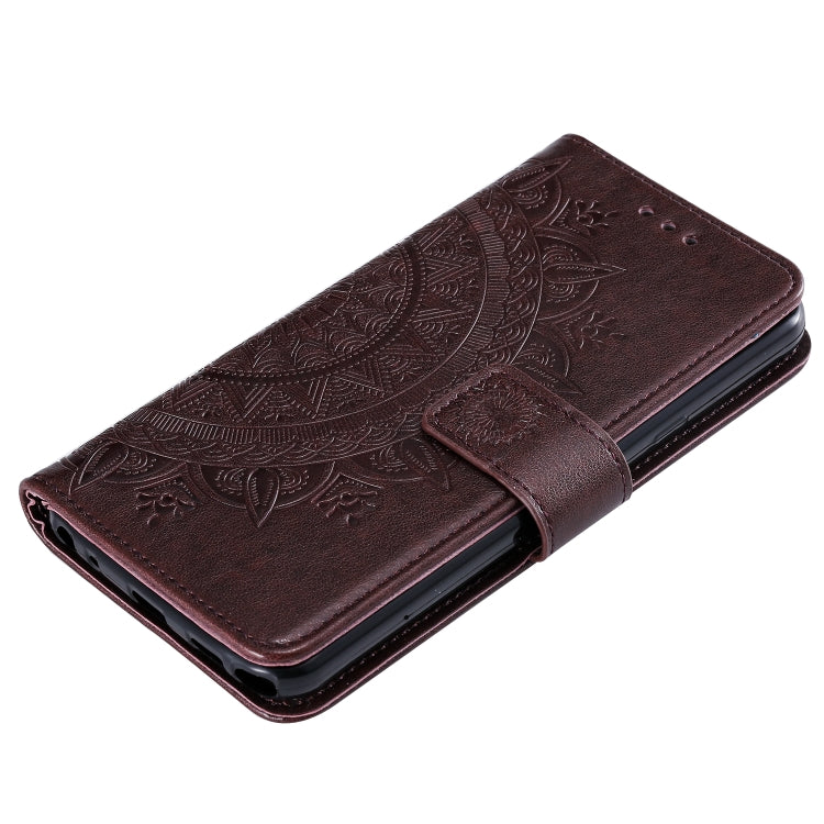 For LG Stylo 5 Totem Flower Embossed Horizontal Flip TPU + PU Leather Case with Holder & Card Slots & Wallet