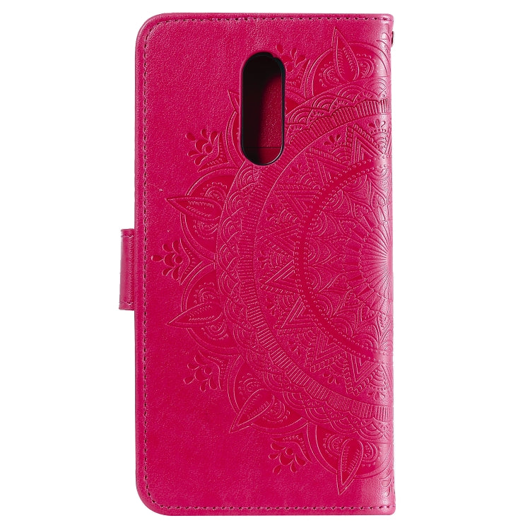 For LG Stylo 5 Totem Flower Embossed Horizontal Flip TPU + PU Leather Case with Holder & Card Slots & Wallet