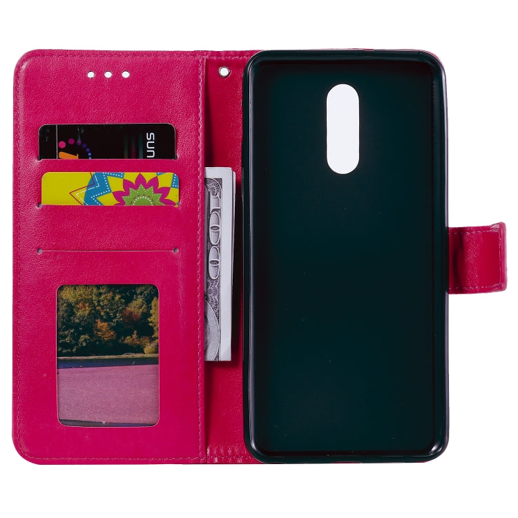 For LG Stylo 5 Totem Flower Embossed Horizontal Flip TPU + PU Leather Case with Holder & Card Slots & Wallet
