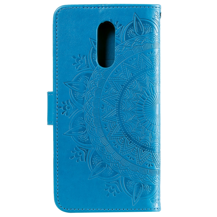 For LG Stylo 5 Totem Flower Embossed Horizontal Flip TPU + PU Leather Case with Holder & Card Slots & Wallet