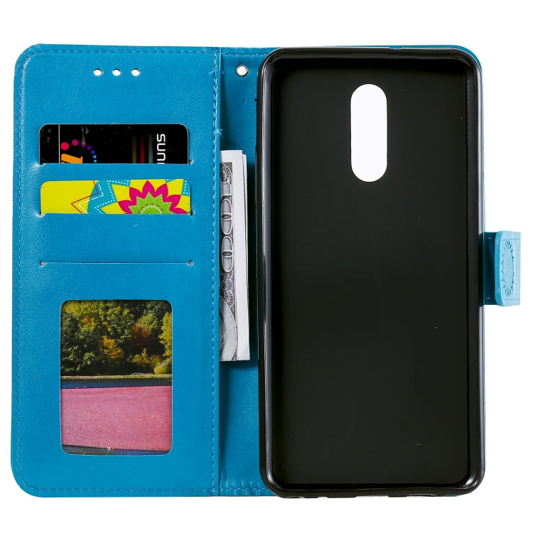 For LG Stylo 5 Totem Flower Embossed Horizontal Flip TPU + PU Leather Case with Holder & Card Slots & Wallet
