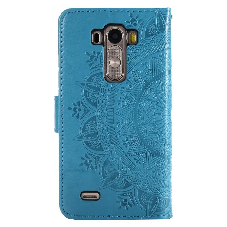 For LG G3 Totem Flower Embossed Horizontal Flip TPU + PU Leather Case with Holder & Card Slots & Wallet
