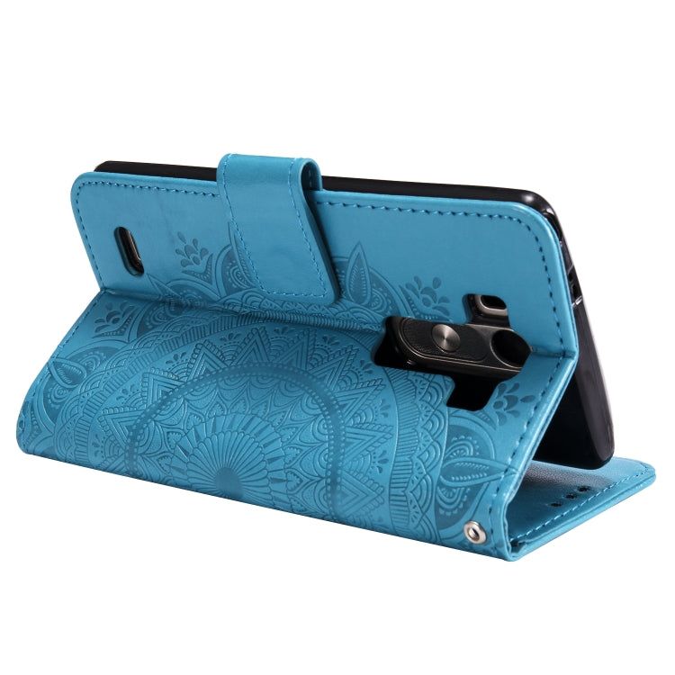 For LG G3 Totem Flower Embossed Horizontal Flip TPU + PU Leather Case with Holder & Card Slots & Wallet