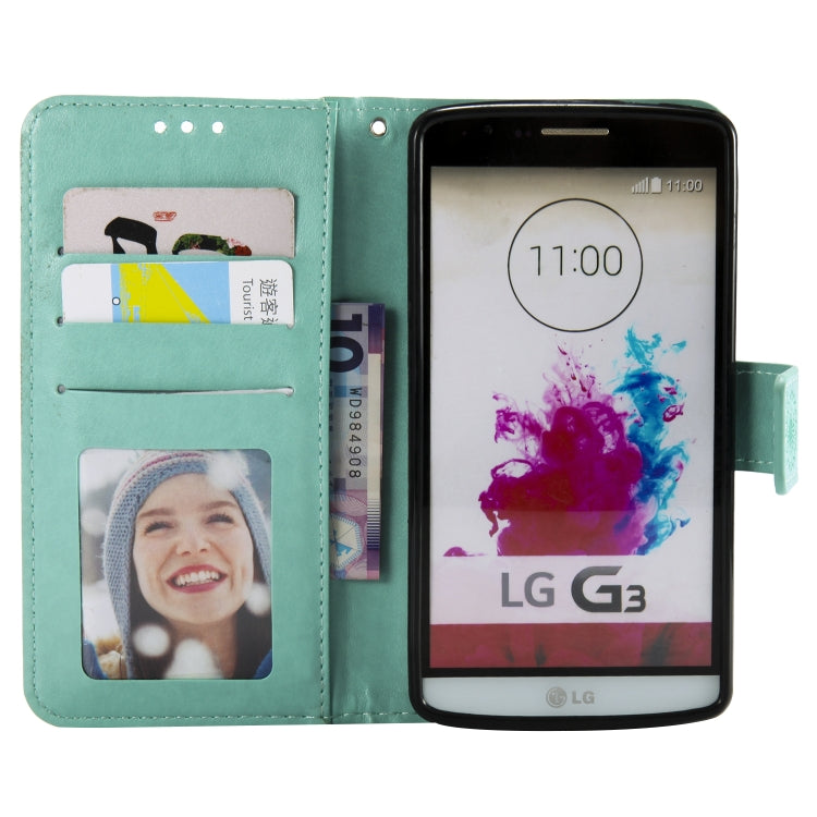 For LG G4 Totem Flower Embossed Horizontal Flip TPU + PU Leather Case with Holder & Card Slots & Wallet