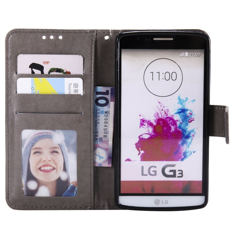For LG G4 Totem Flower Embossed Horizontal Flip TPU + PU Leather Case with Holder & Card Slots & Wallet