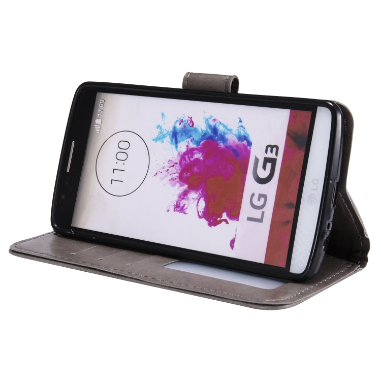 For LG G4 Totem Flower Embossed Horizontal Flip TPU + PU Leather Case with Holder & Card Slots & Wallet