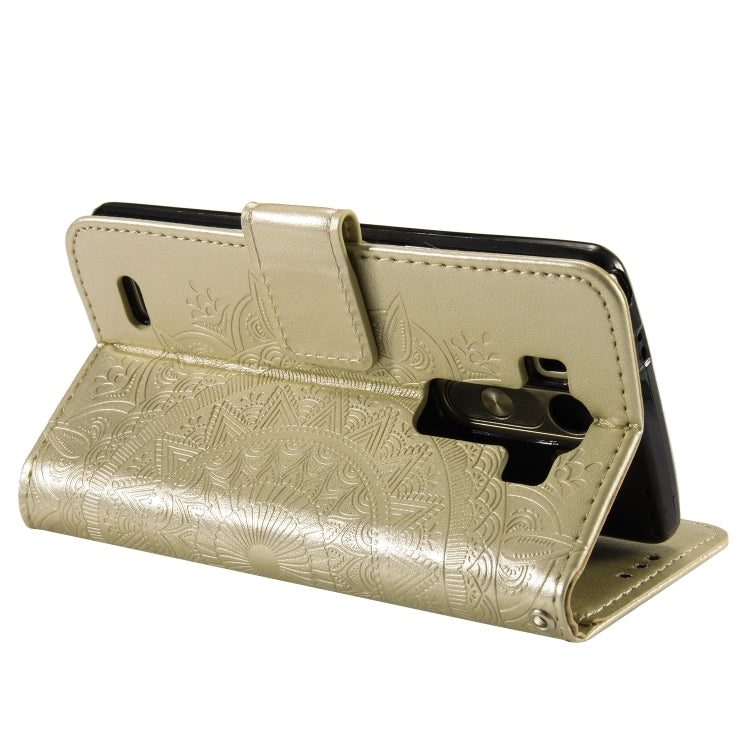For LG G4 Totem Flower Embossed Horizontal Flip TPU + PU Leather Case with Holder & Card Slots & Wallet