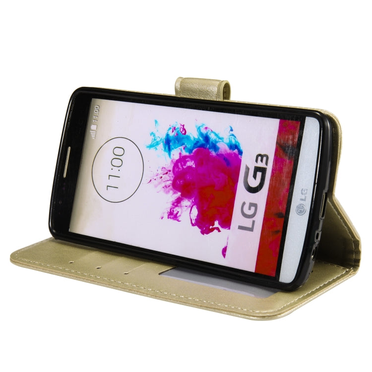 For LG G4 Totem Flower Embossed Horizontal Flip TPU + PU Leather Case with Holder & Card Slots & Wallet