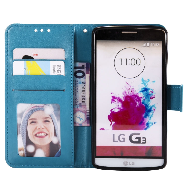 For LG G4 Totem Flower Embossed Horizontal Flip TPU + PU Leather Case with Holder & Card Slots & Wallet
