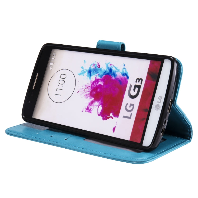 For LG G4 Totem Flower Embossed Horizontal Flip TPU + PU Leather Case with Holder & Card Slots & Wallet