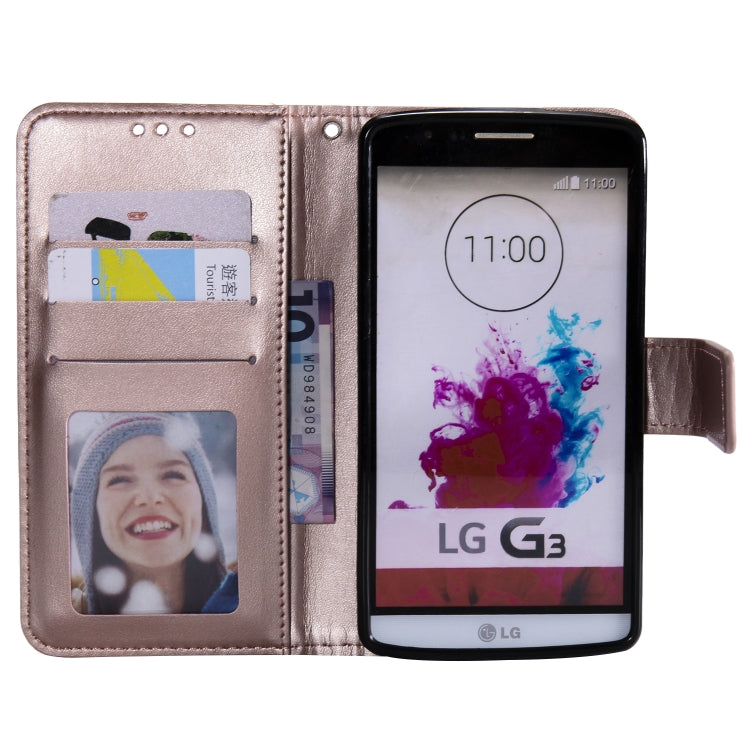 For LG G4 Totem Flower Embossed Horizontal Flip TPU + PU Leather Case with Holder & Card Slots & Wallet