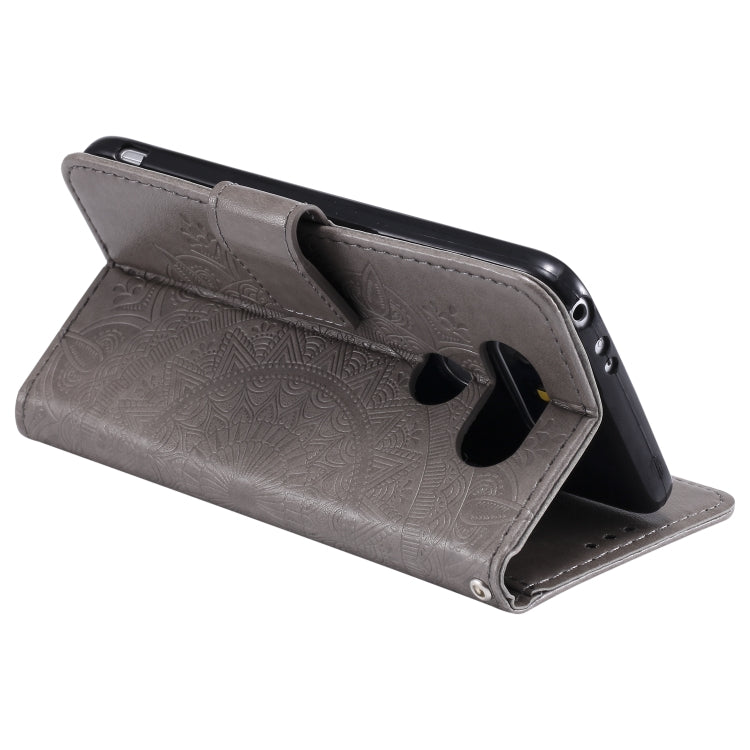 For LG G5 Totem Flower Embossed Horizontal Flip TPU + PU Leather Case with Holder & Card Slots & Wallet