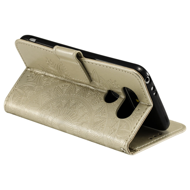 For LG G5 Totem Flower Embossed Horizontal Flip TPU + PU Leather Case with Holder & Card Slots & Wallet