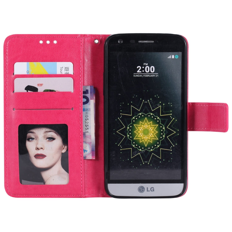 For LG G5 Totem Flower Embossed Horizontal Flip TPU + PU Leather Case with Holder & Card Slots & Wallet
