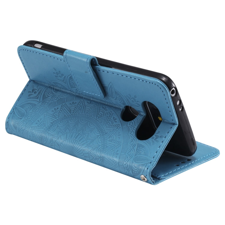 For LG G5 Totem Flower Embossed Horizontal Flip TPU + PU Leather Case with Holder & Card Slots & Wallet