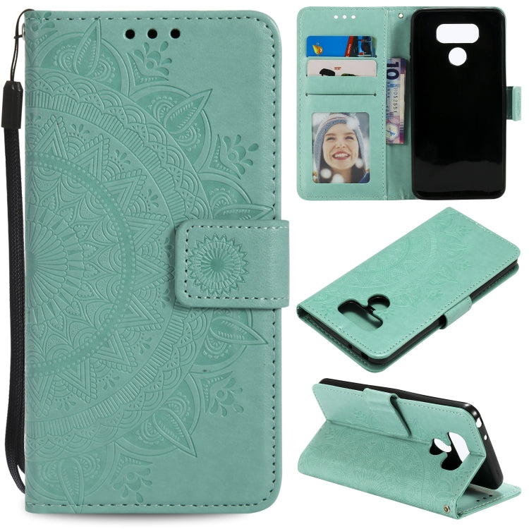 For LG G6 Totem Flower Embossed Horizontal Flip TPU + PU Leather Case with Holder & Card Slots & Wallet