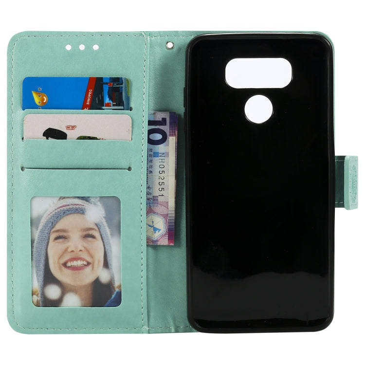 For LG G6 Totem Flower Embossed Horizontal Flip TPU + PU Leather Case with Holder & Card Slots & Wallet