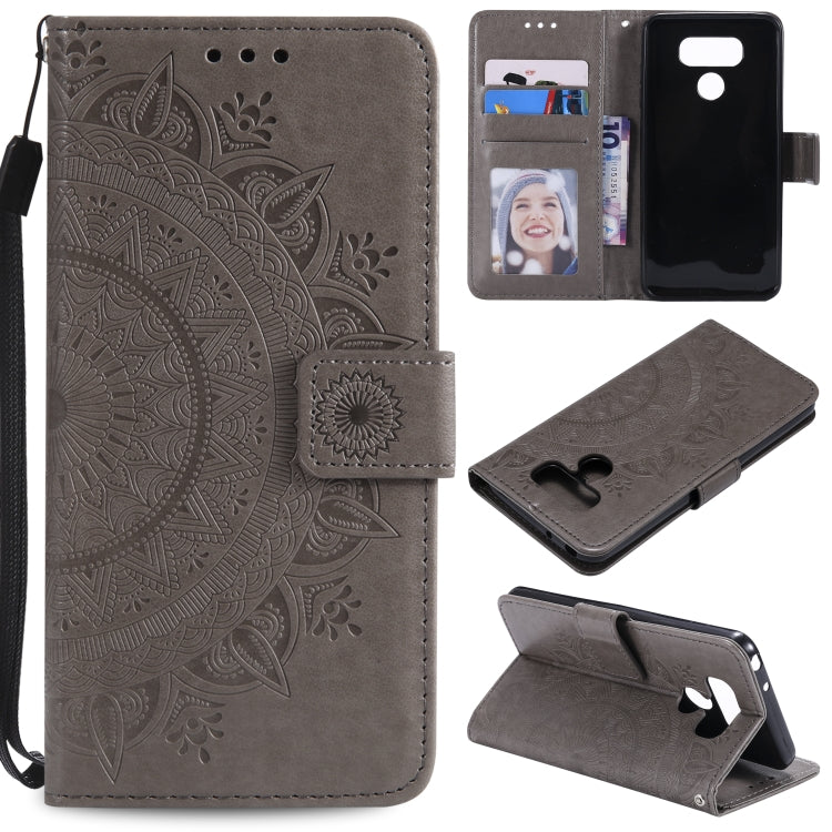 For LG G6 Totem Flower Embossed Horizontal Flip TPU + PU Leather Case with Holder & Card Slots & Wallet