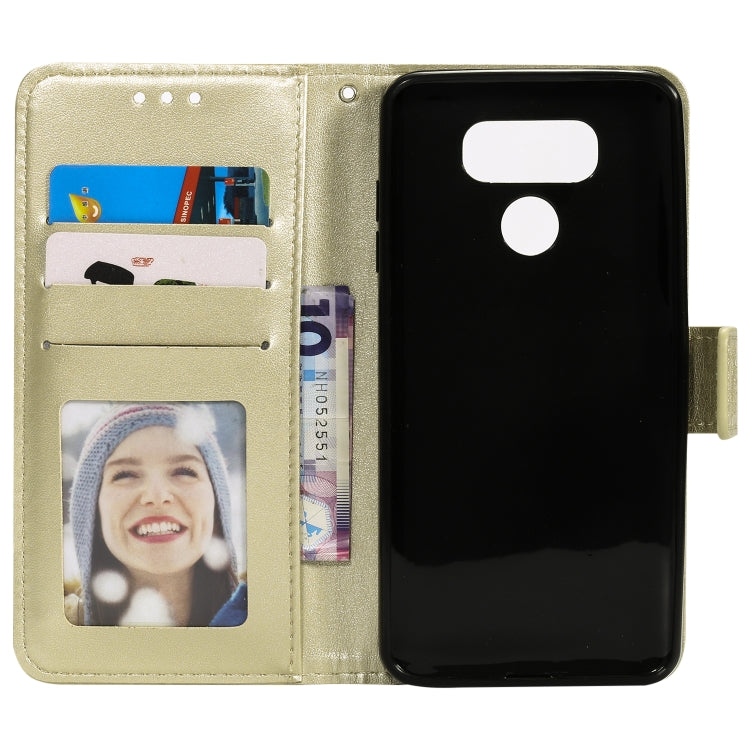 For LG G6 Totem Flower Embossed Horizontal Flip TPU + PU Leather Case with Holder & Card Slots & Wallet