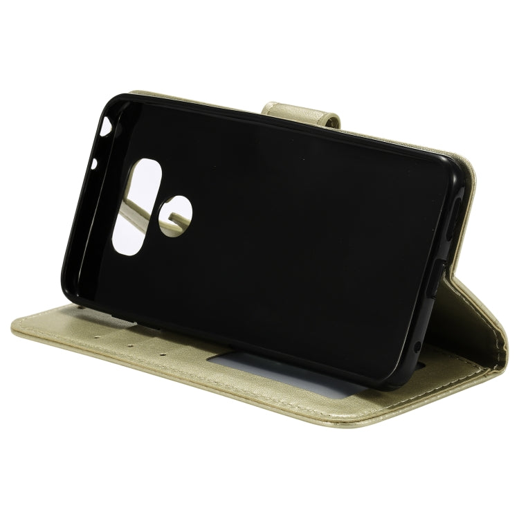 For LG G6 Totem Flower Embossed Horizontal Flip TPU + PU Leather Case with Holder & Card Slots & Wallet