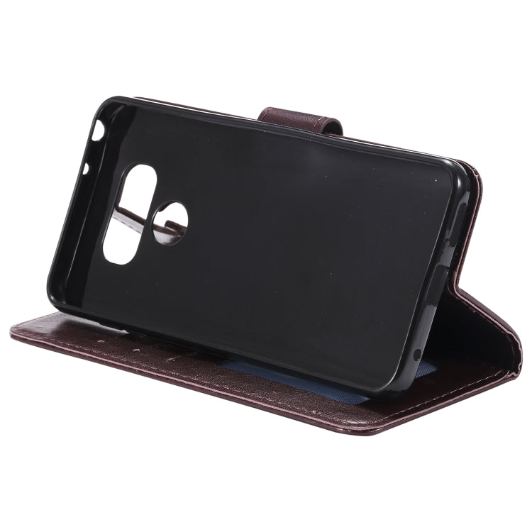 For LG G6 Totem Flower Embossed Horizontal Flip TPU + PU Leather Case with Holder & Card Slots & Wallet
