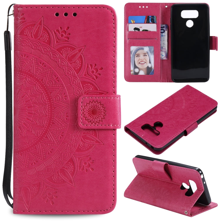 For LG G6 Totem Flower Embossed Horizontal Flip TPU + PU Leather Case with Holder & Card Slots & Wallet