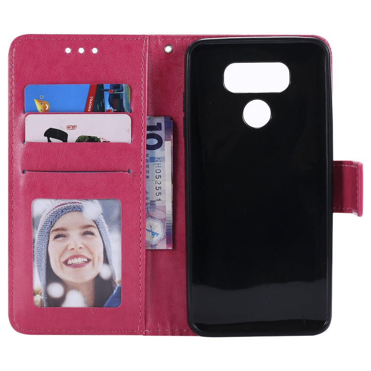 For LG G6 Totem Flower Embossed Horizontal Flip TPU + PU Leather Case with Holder & Card Slots & Wallet