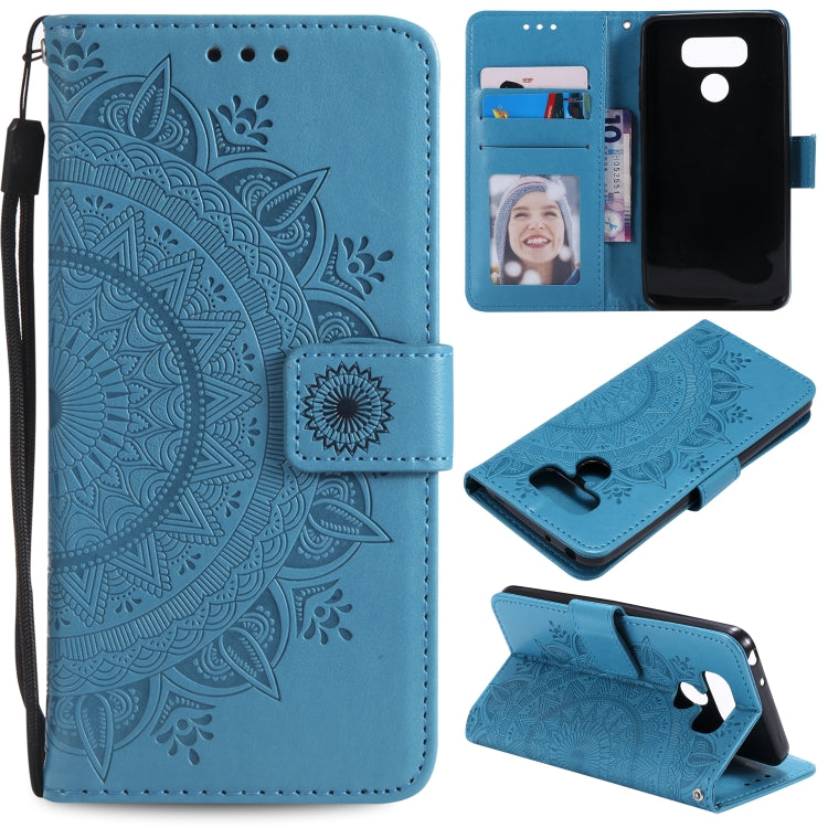 For LG G6 Totem Flower Embossed Horizontal Flip TPU + PU Leather Case with Holder & Card Slots & Wallet