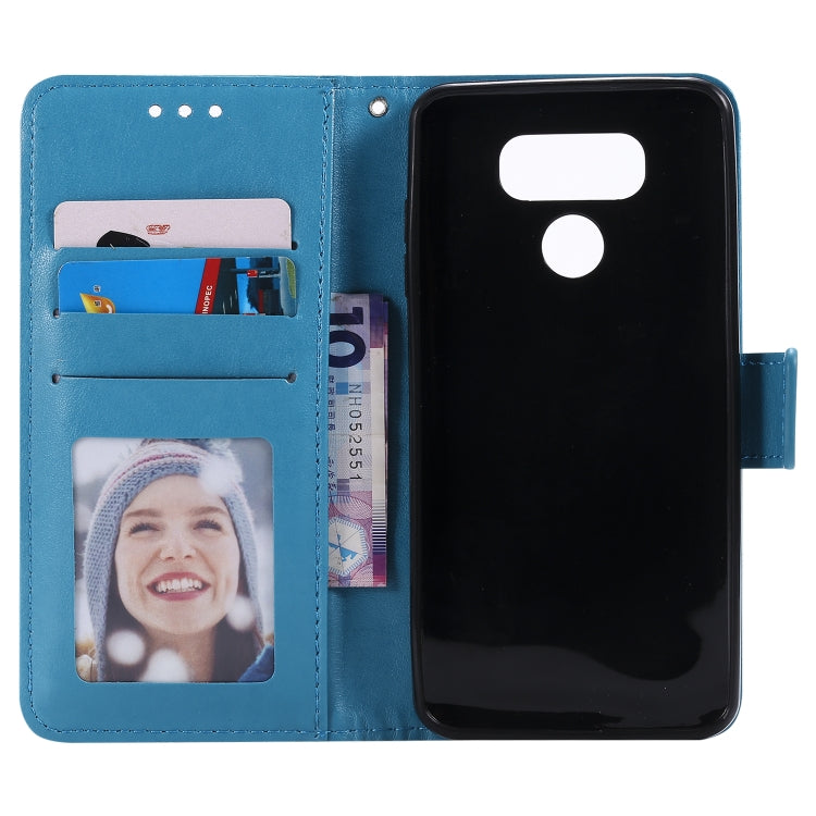 For LG G6 Totem Flower Embossed Horizontal Flip TPU + PU Leather Case with Holder & Card Slots & Wallet