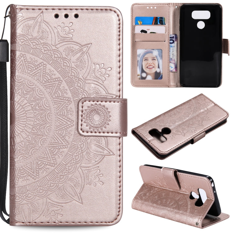For LG G6 Totem Flower Embossed Horizontal Flip TPU + PU Leather Case with Holder & Card Slots & Wallet