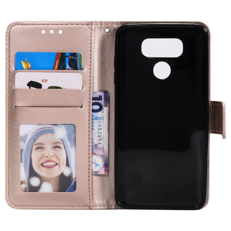 For LG G6 Totem Flower Embossed Horizontal Flip TPU + PU Leather Case with Holder & Card Slots & Wallet