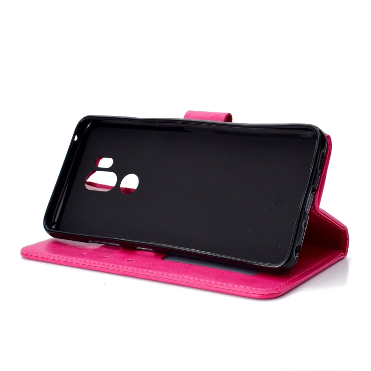For LG G7 Totem Flower Embossed Horizontal Flip TPU + PU Leather Case with Holder & Card Slots & Wallet
