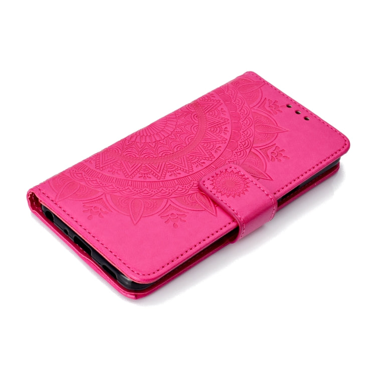 For LG G7 Totem Flower Embossed Horizontal Flip TPU + PU Leather Case with Holder & Card Slots & Wallet