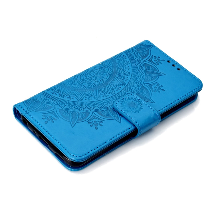 For LG G7 Totem Flower Embossed Horizontal Flip TPU + PU Leather Case with Holder & Card Slots & Wallet