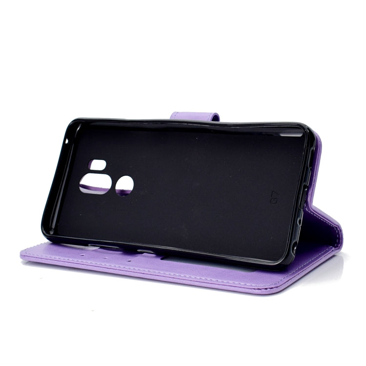 For LG G7 Totem Flower Embossed Horizontal Flip TPU + PU Leather Case with Holder & Card Slots & Wallet