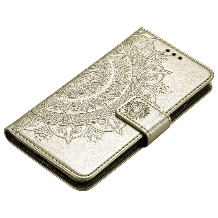 For LG G8s ThinQ Totem Flower Embossed Horizontal Flip TPU + PU Leather Case with Holder & Card Slots & Wallet