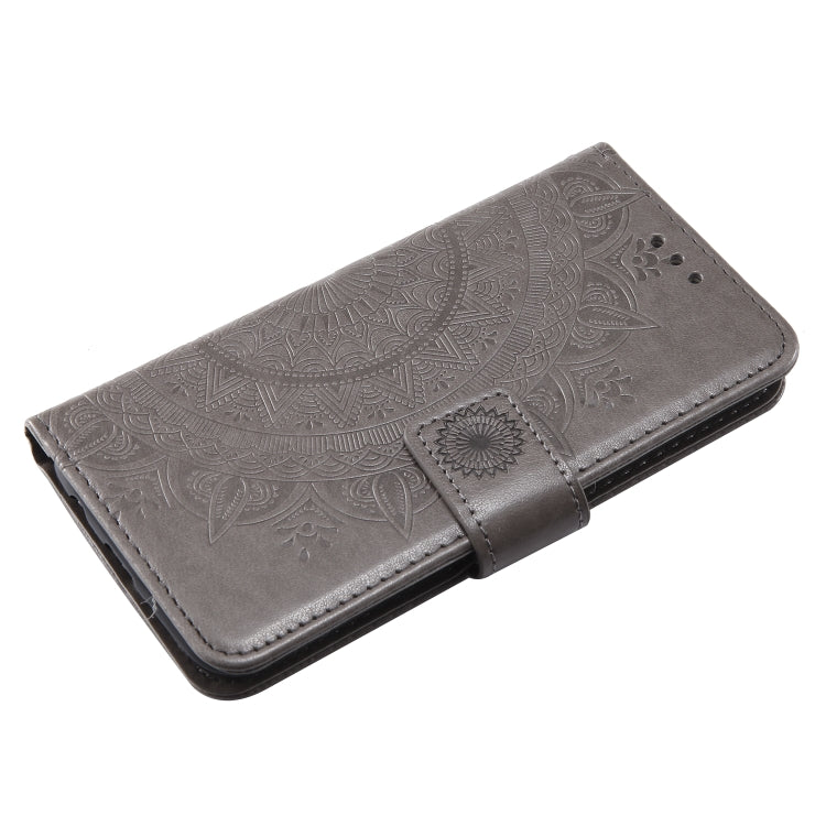 For LG K4 (2017) (US Version) Totem Flower Embossed Horizontal Flip TPU + PU Leather Case with Holder & Card Slots & Wallet