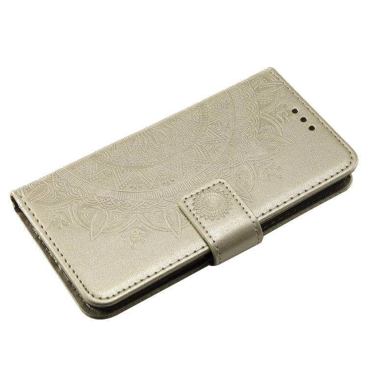 For LG K4 (2017) (US Version) Totem Flower Embossed Horizontal Flip TPU + PU Leather Case with Holder & Card Slots & Wallet