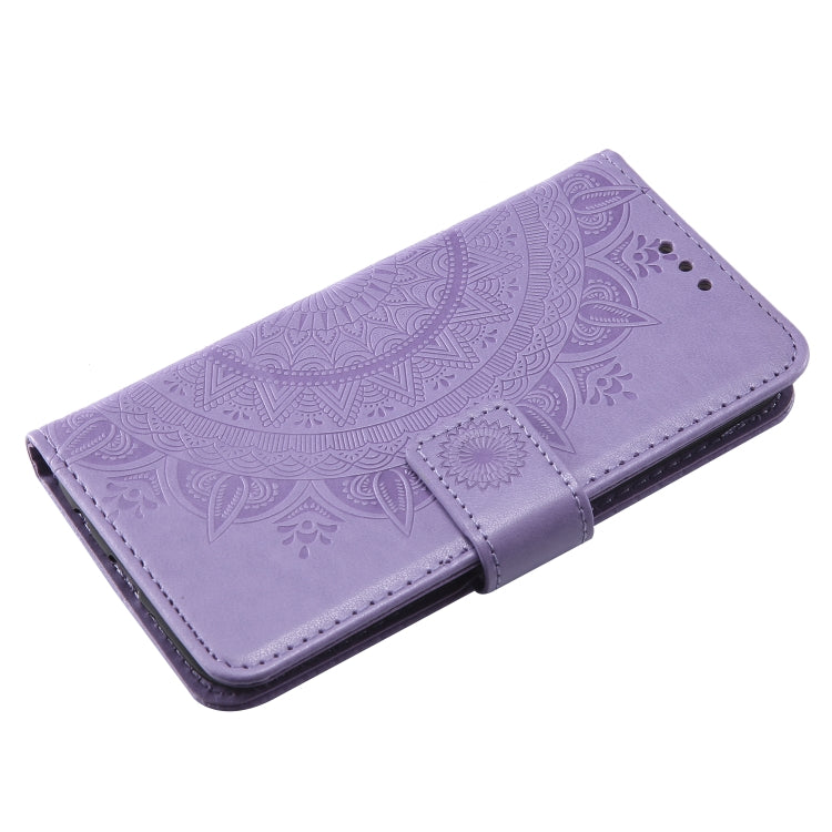 For LG K4 (2017) (US Version) Totem Flower Embossed Horizontal Flip TPU + PU Leather Case with Holder & Card Slots & Wallet