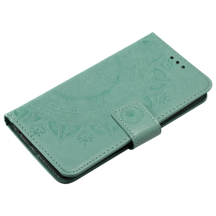 For LG K8 (2017) (EU Version) Totem Flower Embossed Horizontal Flip TPU + PU Leather Case with Holder & Card Slots & Wallet