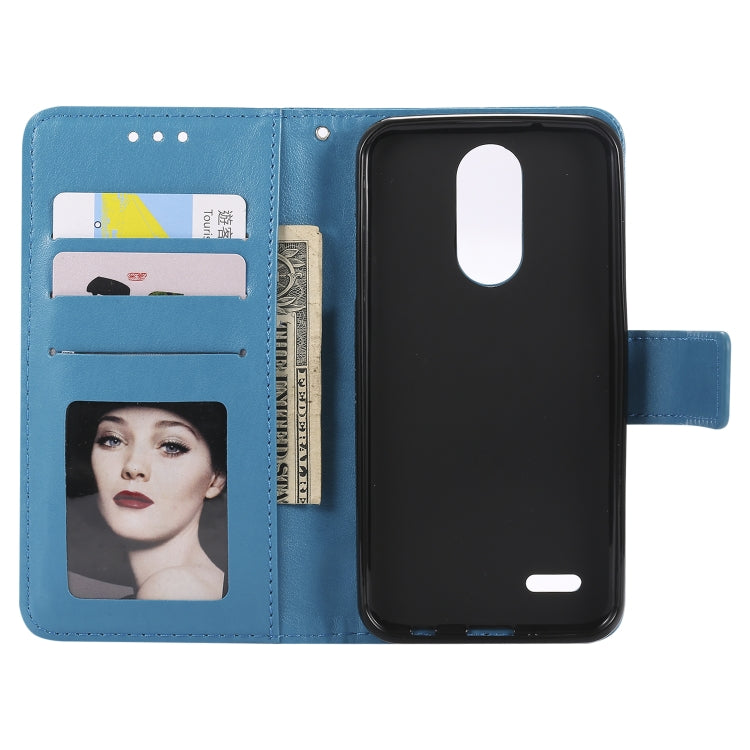 For LG K8 (2017) (EU Version) Totem Flower Embossed Horizontal Flip TPU + PU Leather Case with Holder & Card Slots & Wallet