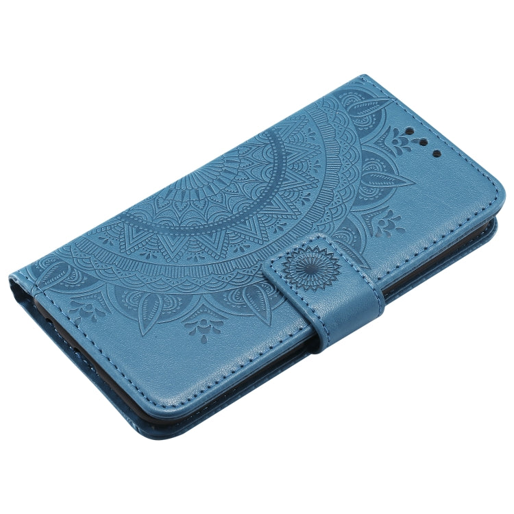 For LG K8 (2017) (EU Version) Totem Flower Embossed Horizontal Flip TPU + PU Leather Case with Holder & Card Slots & Wallet