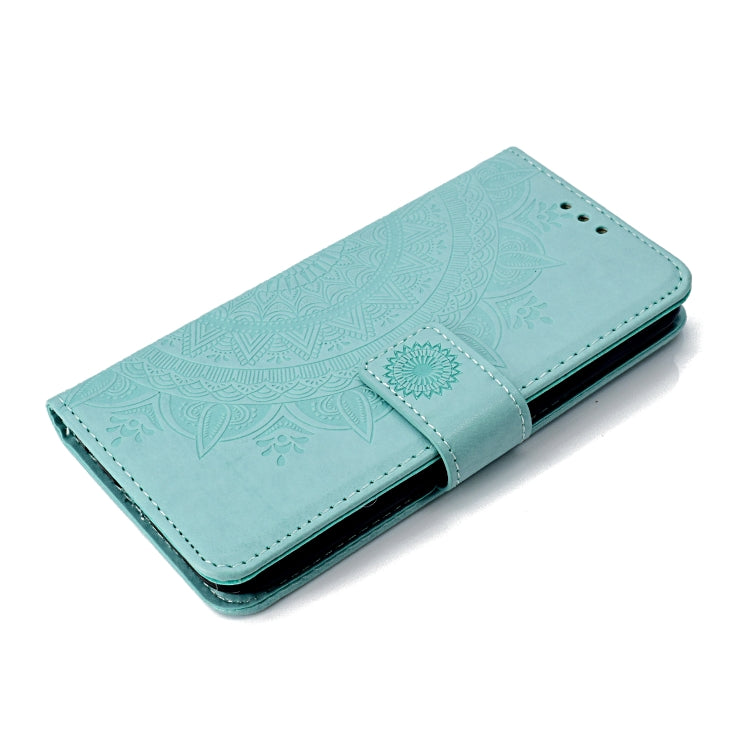 For LG K10 (2017) (EU / US Version)  Totem Flower Embossed Horizontal Flip TPU + PU Leather Case with Holder & Card Slots & Wallet