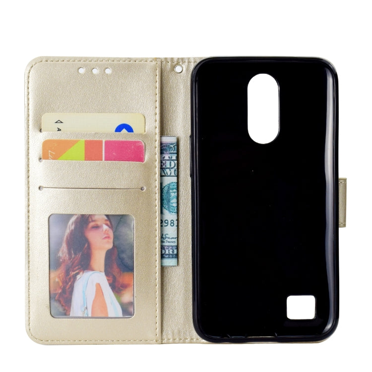 For LG K10 (2017) (EU / US Version)  Totem Flower Embossed Horizontal Flip TPU + PU Leather Case with Holder & Card Slots & Wallet